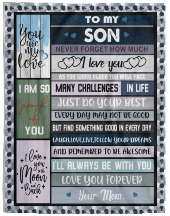 To My Son Blanket