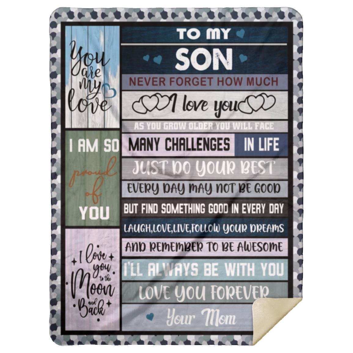 To My Son Blanket