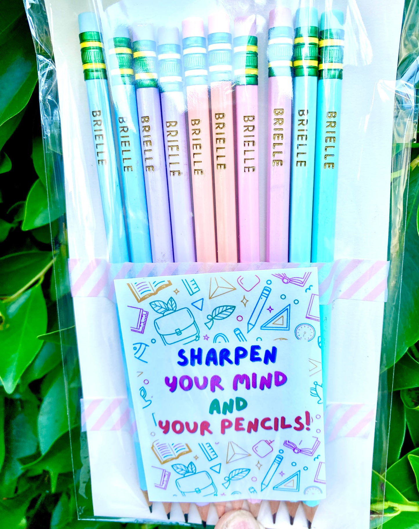 Personalized Ticonderoga #2 Pencils | Engraved Custom Pencils | Teacher Gift | Back to School | School Supplies | Custom Pencil Set
