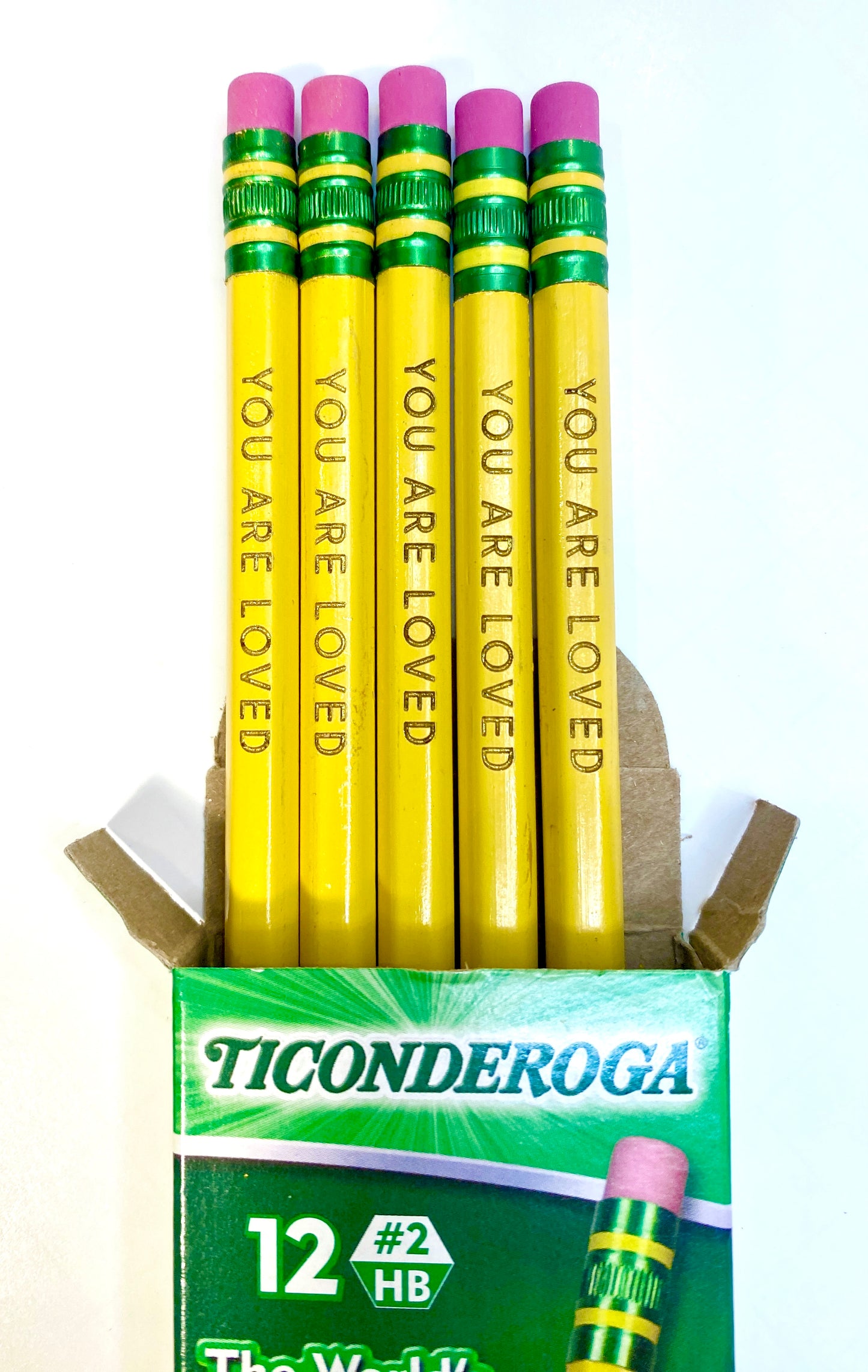 Personalized Ticonderoga #2 Pencils | Engraved Custom Pencils | Teacher Gift | Back to School | School Supplies | Custom Pencil Set