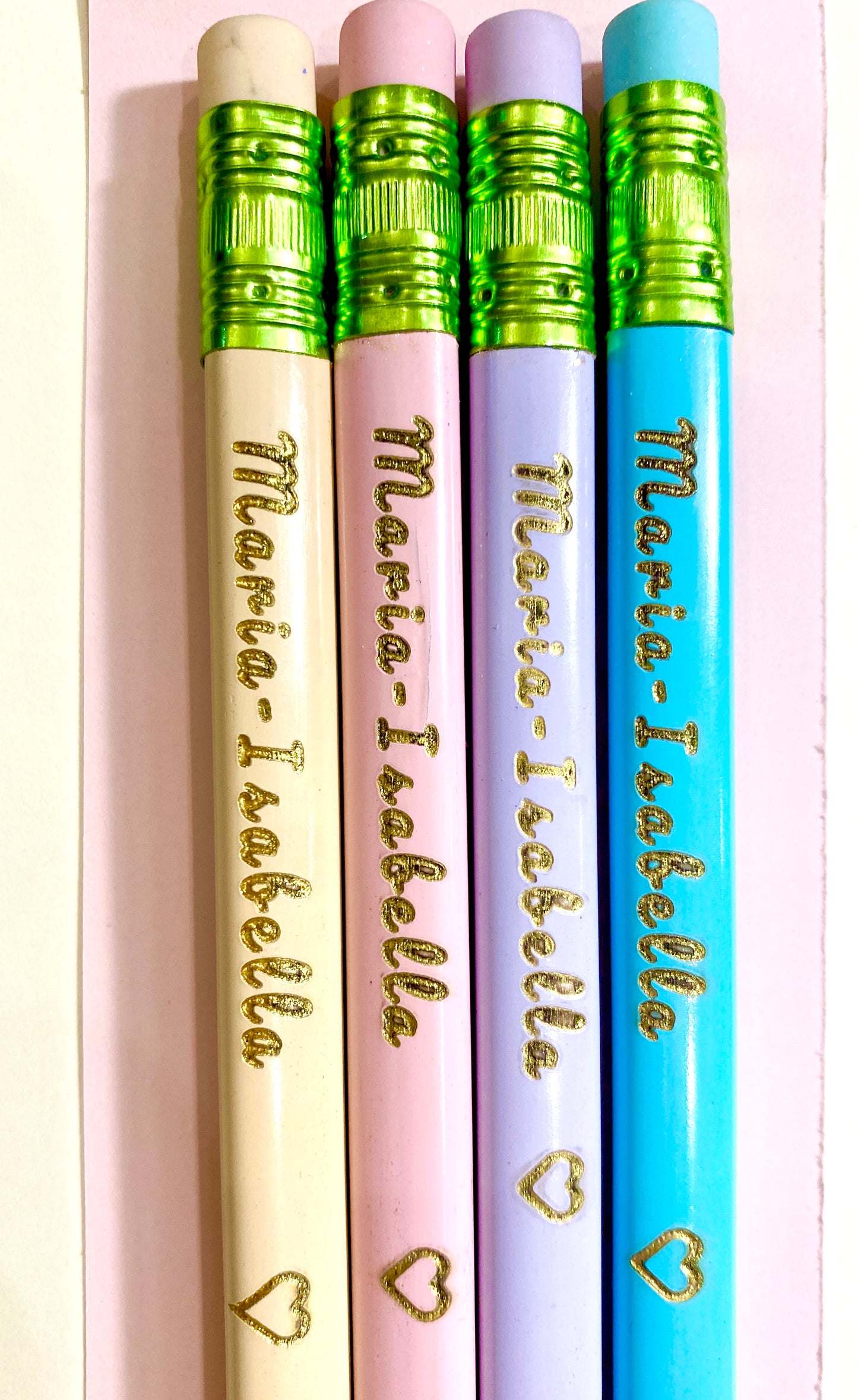 Personalized Beginner Pencil (Pastel)| Thick Pencil | Triangle Shaped Pencil