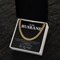 Forever Yours Cuban Link chain: A Sentimental Message Card for Your Beloved Husband 💖🔥