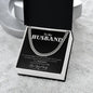 Forever Yours Cuban Link chain: A Sentimental Message Card for Your Beloved Husband 💖🔥