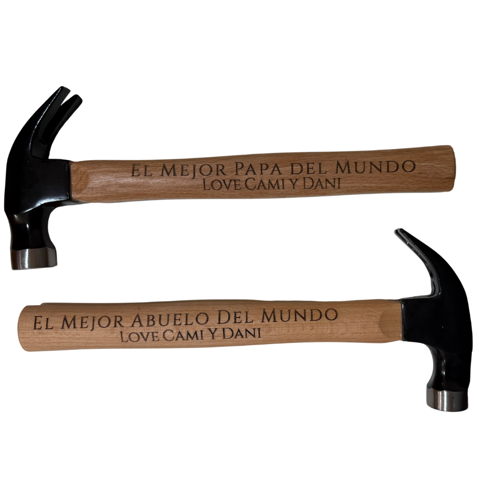 Personalized Hammer Gift for Dad – Custom Engraved Hammer Set with Gift Box | Father's Day Gift from Kids, Husband Gift, Birthday Gift for Dad