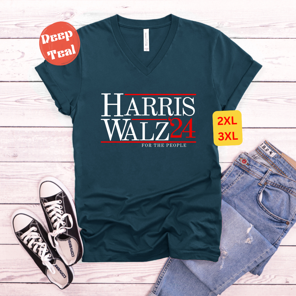 Stylish Harris Walz '24 For the People Shirt (Unisex)