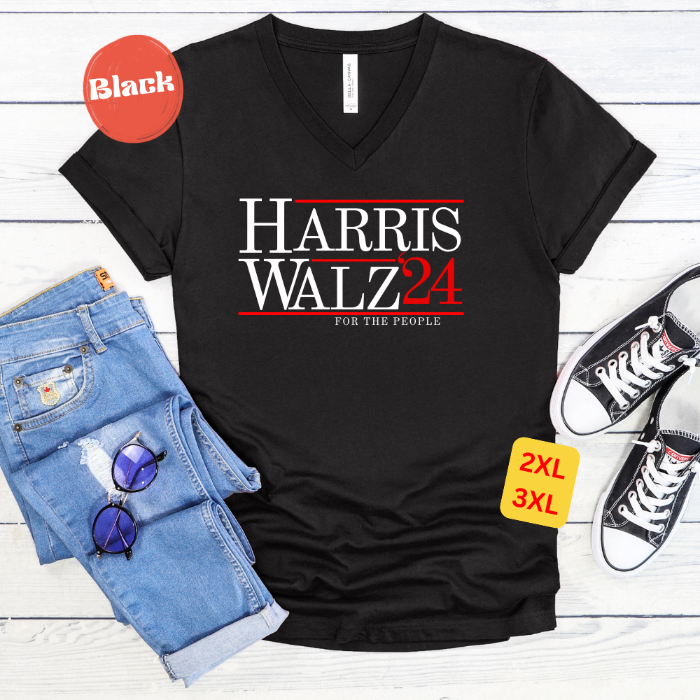 Stylish Harris Walz '24 For the People Shirt (Unisex)