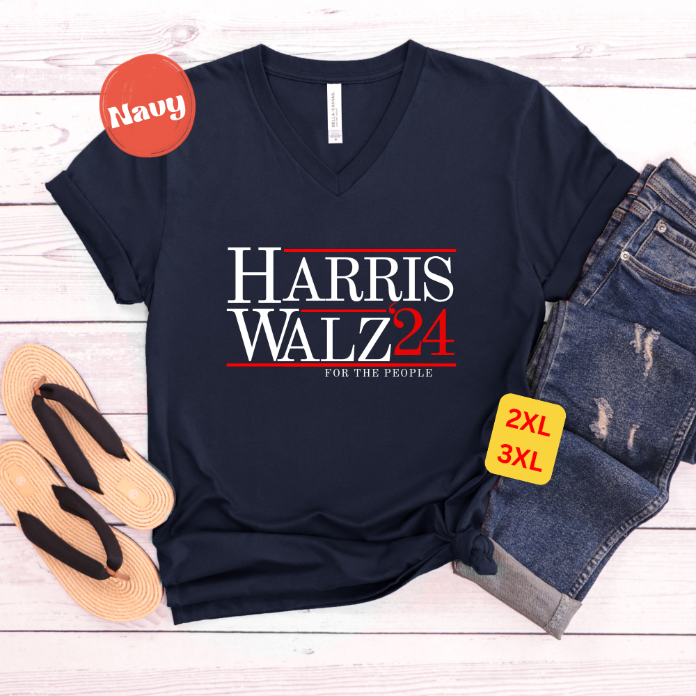 Stylish Harris Walz '24 For the People Shirt (Unisex)