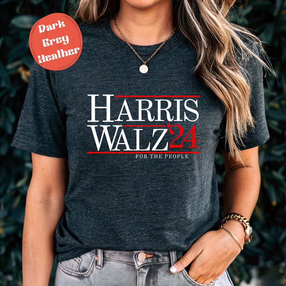 Stylish Harris Walz '24 For the People Shirt (Unisex)