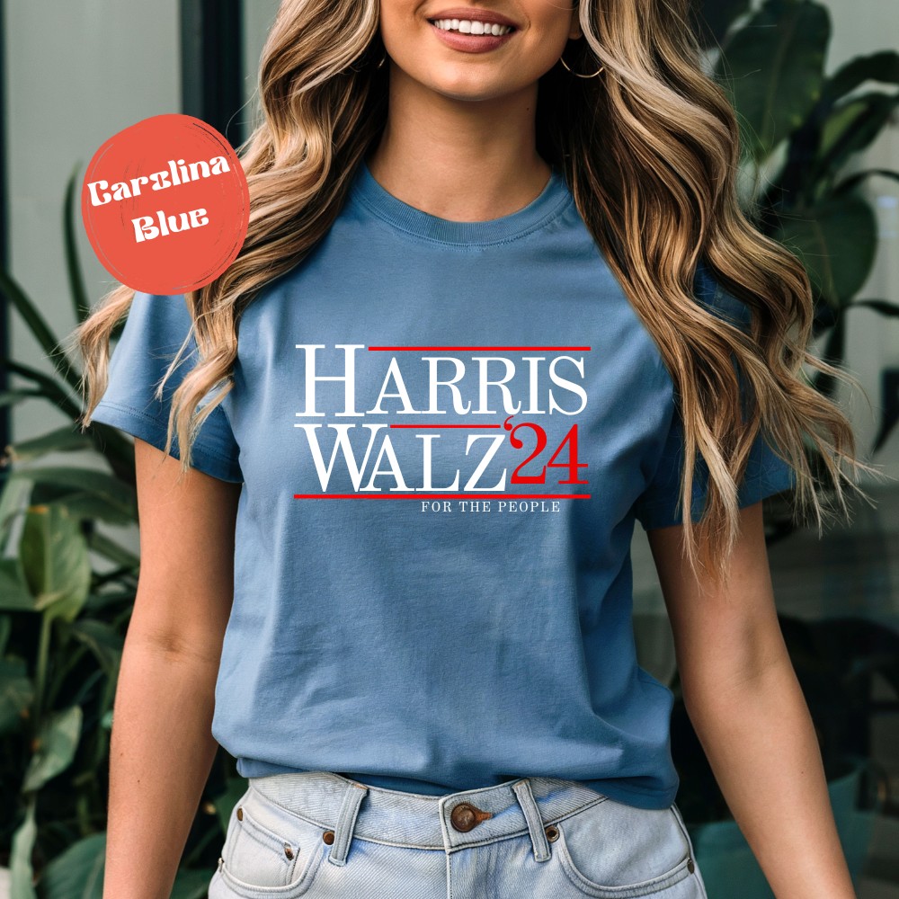 Stylish Harris Walz '24 For the People Shirt (Unisex)