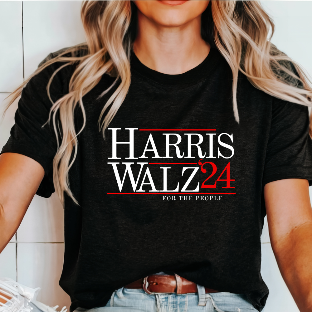 Stylish Harris Walz '24 For the People Shirt (Unisex)