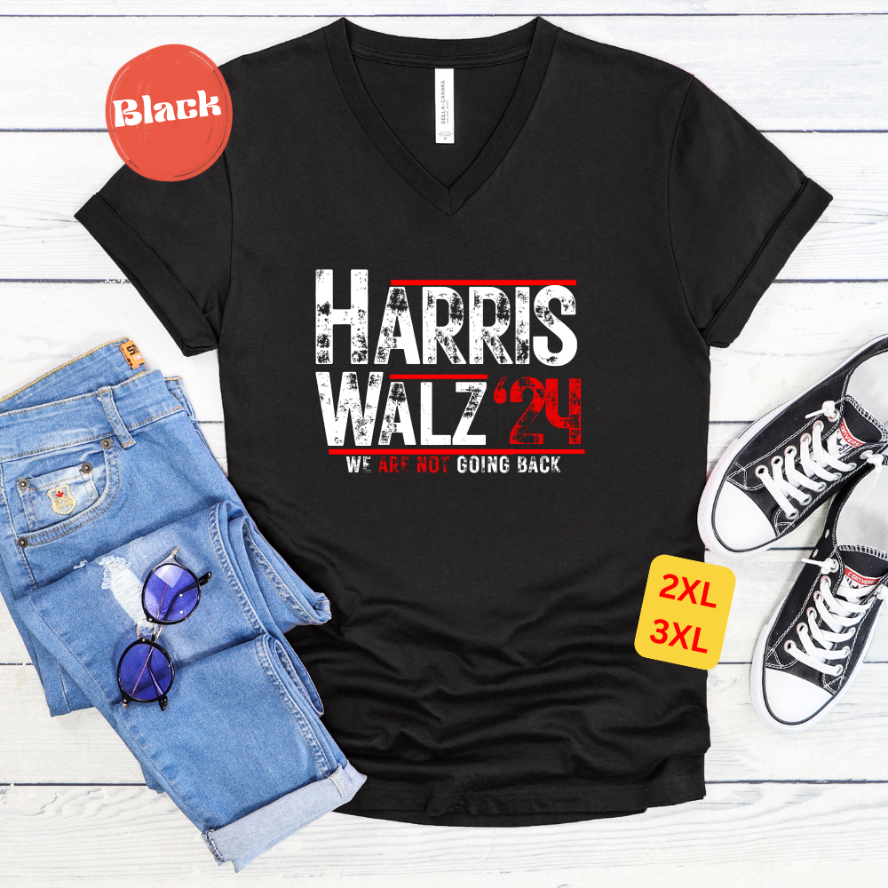 Premium Harris Walz Vneck