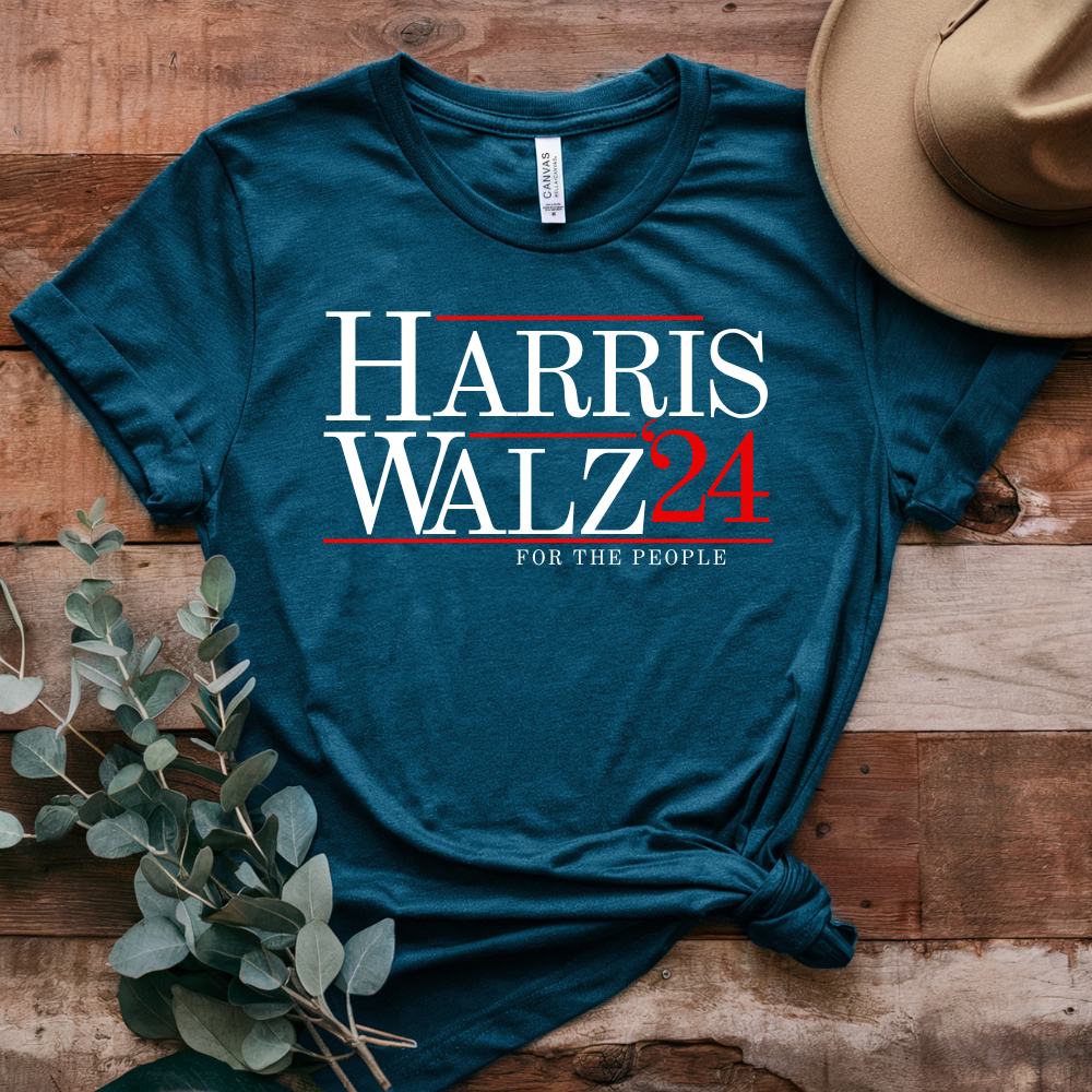 Stylish Harris Walz '24 For the People Shirt (Unisex)