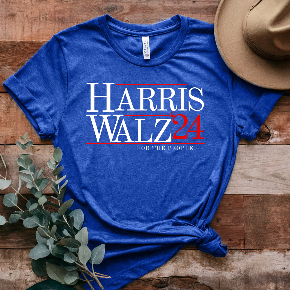 Stylish Harris Walz '24 For the People Shirt (Unisex)