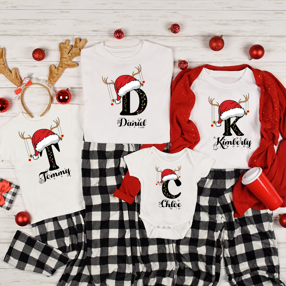 Personalized Family Christmas Shirts