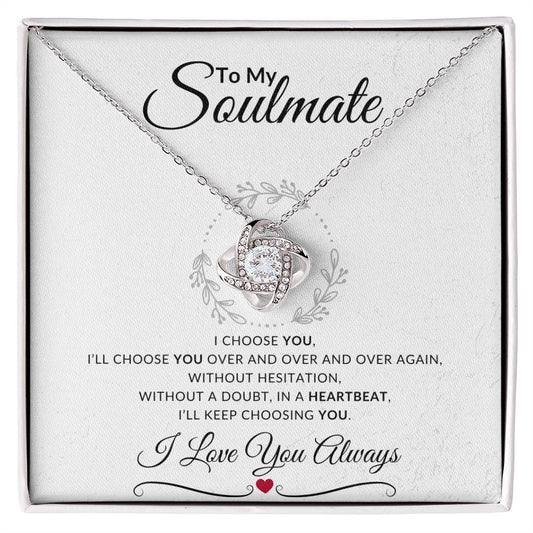 Eternal Love Necklace: A Heartfelt Message for Your Soulmate 💖