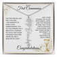 First Communion Necklace