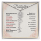 Daughter Flower Name Necklace