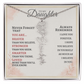 Daughter Flower Name Necklace