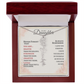 Daughter Flower Name Necklace