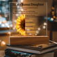 To My Bonus Daughter Plaque from Mom