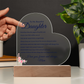 To My Beautiful Daughter Plaque, Daughter Gift From Mom