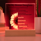 To My Bonus Daughter Plaque from Mom