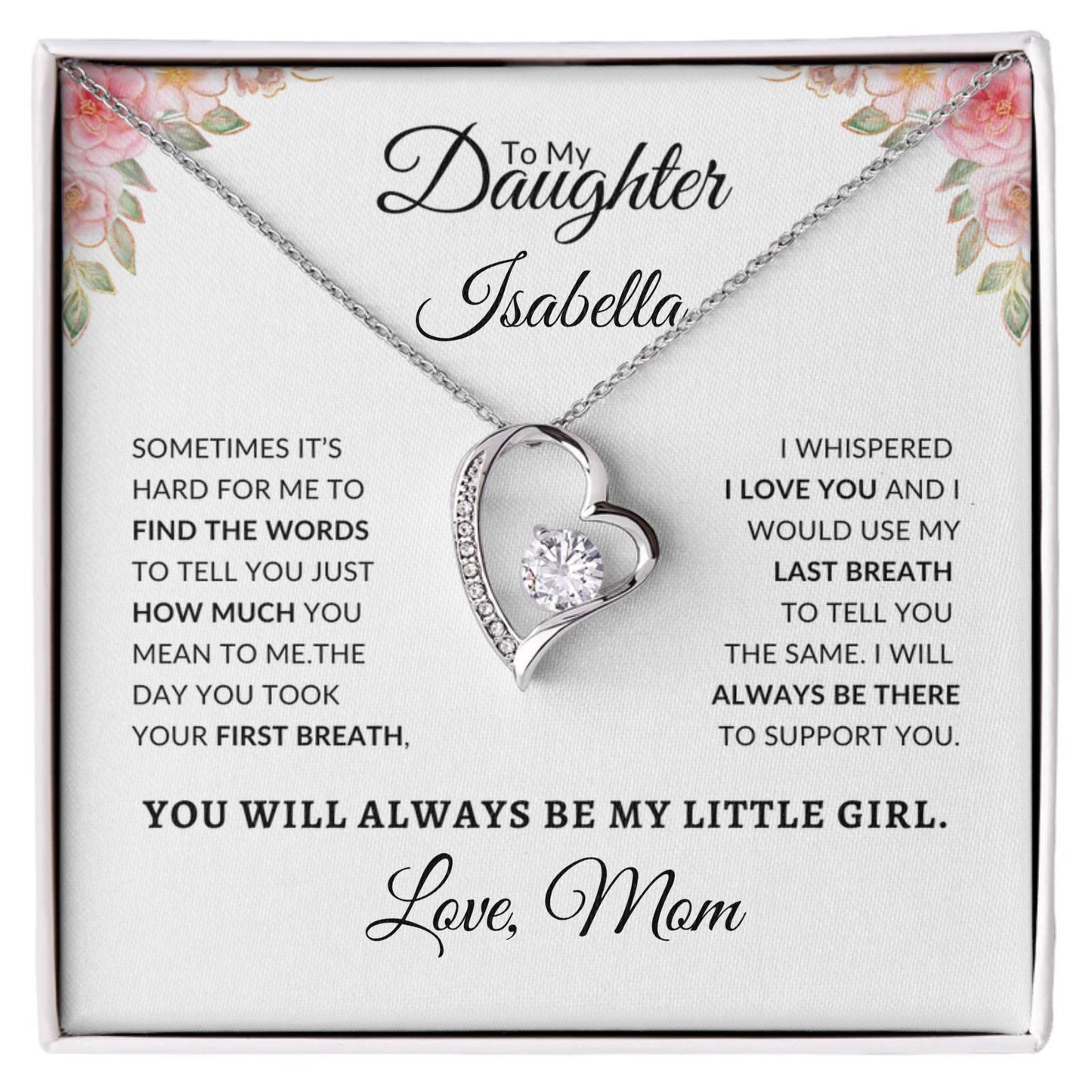 PERSONALIZED Daughter Necklace